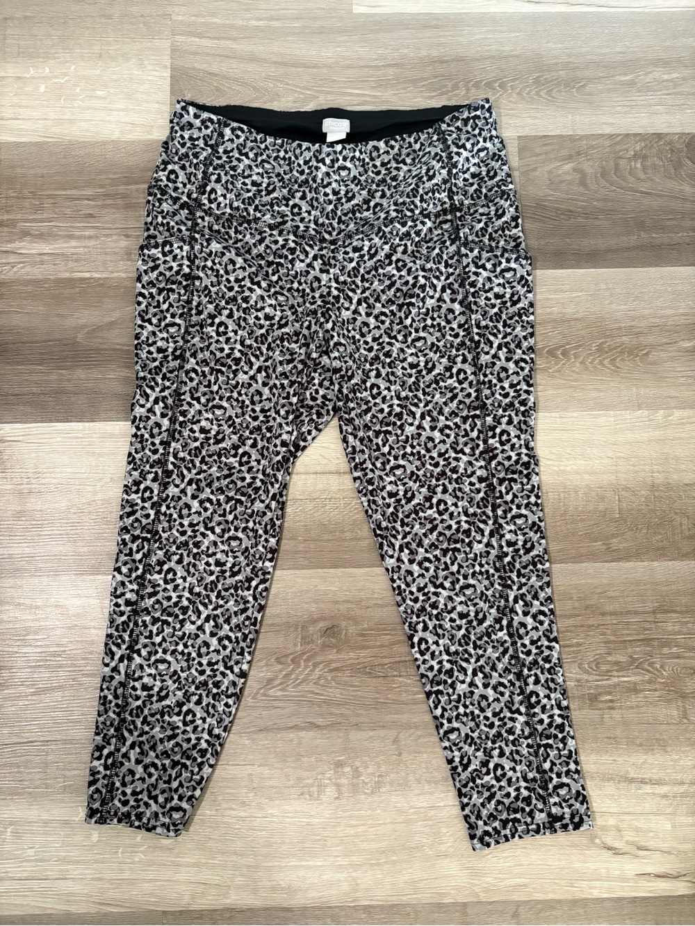 Chicos Leopard Print Skinny Pants - Neutral Animal Print